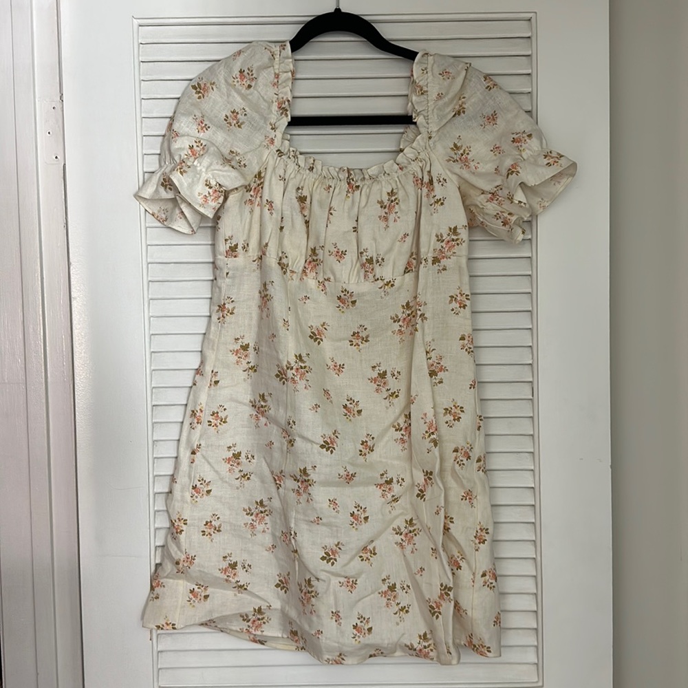 Reformation linen dress